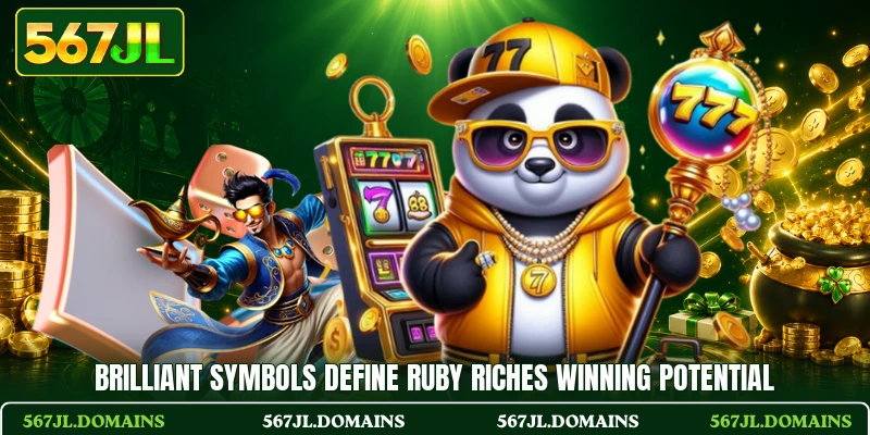 Brilliant symbols define Ruby Riches winning potential