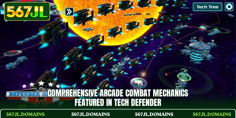 Tech Defender - Advanced Arcade Security Game Strategy