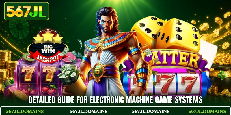 Detailed guide for electronic machine game systems