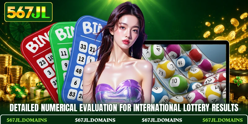 Detailed numerical evaluation for international lottery results