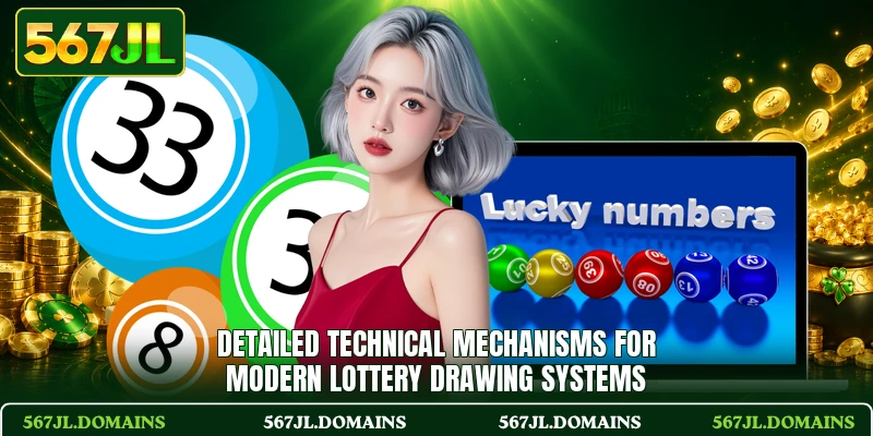 Detailed technical mechanisms for modern lottery drawing systems