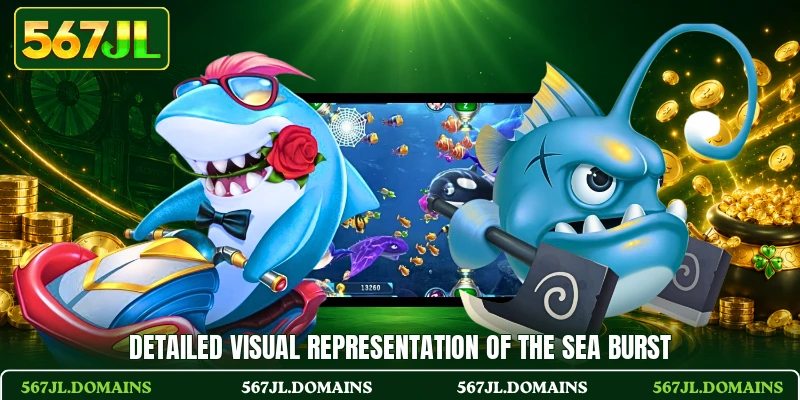 Detailed visual representation of the Sea Burst