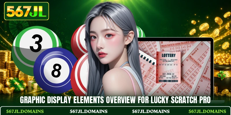 Graphic display elements overview for Lucky Scratch Pro
