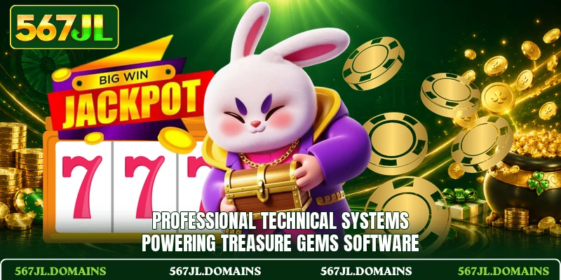 Professional technical systems powering Treasure Gems software