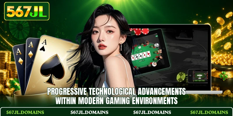Progressive technological advancements within modern gaming environments