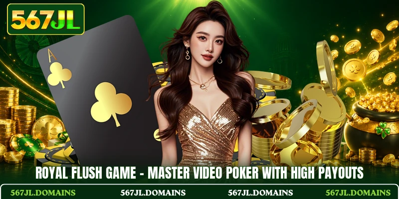 Royal Flush Game - Master Video Poker With High Payouts