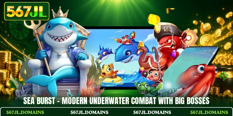Sea Burst - Modern Underwater Combat With Big Bosses