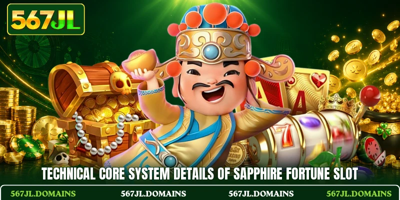 Technical core system details of Sapphire Fortune slot Technical core system details of Sapphire Fortune slot
