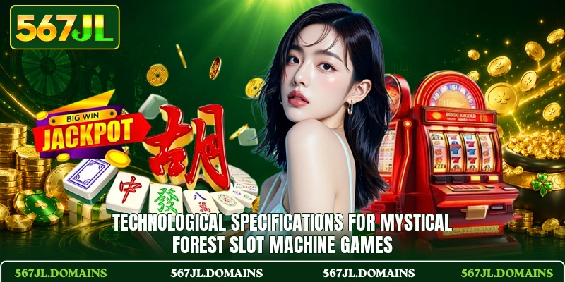 Technological specifications for mystical forest slot machine games