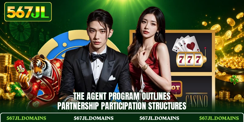 The agent program outlines partnership participation structures